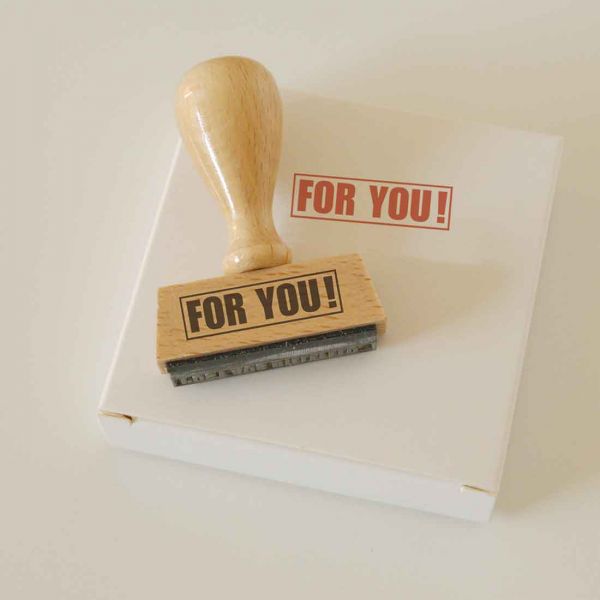 Stempel FOR YOU!