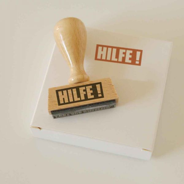 Stempel HILFE!