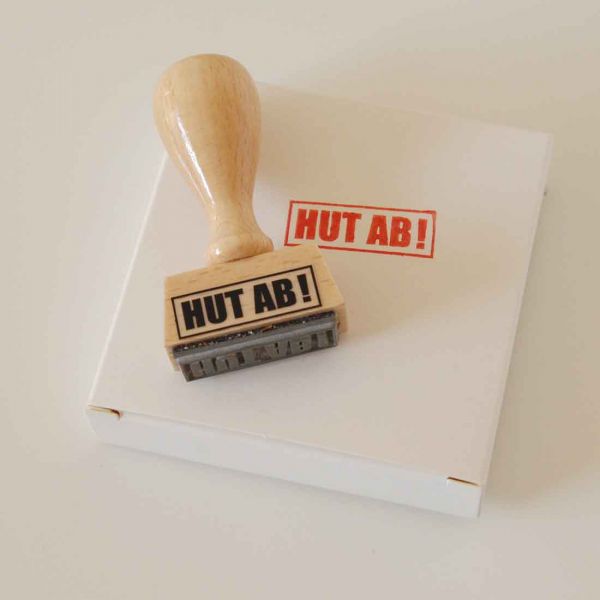 Stempel HUT AB!