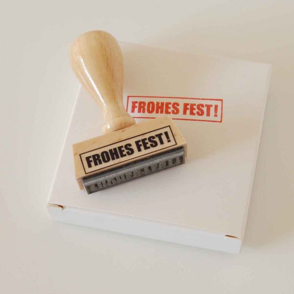 Stempel FROHES FEST!