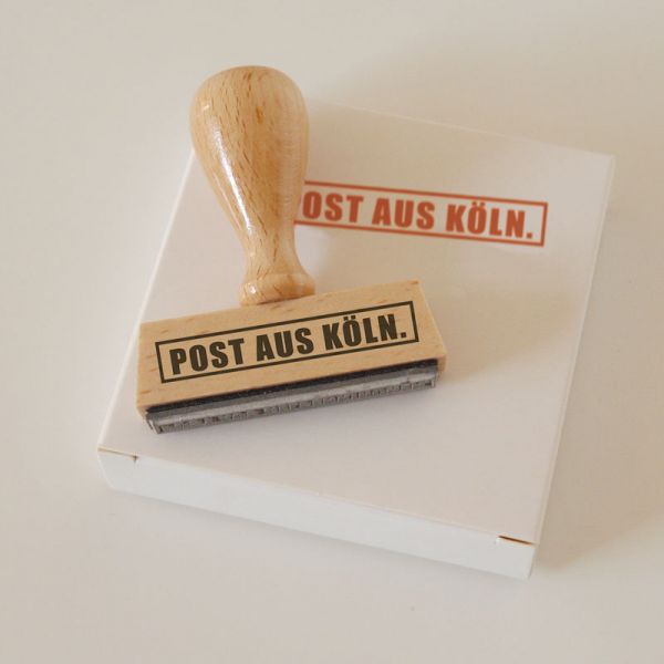 Stempel POST AUS KÖLN.