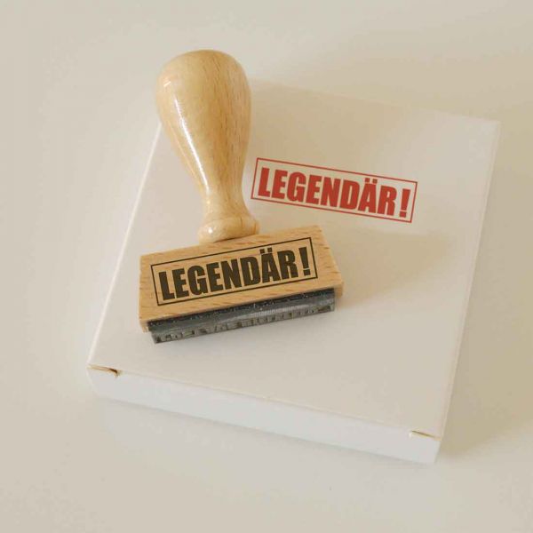 Stempel LEGENDÄR!