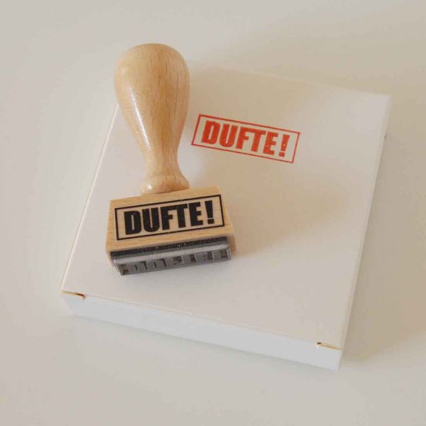 Stempel DUFTE!