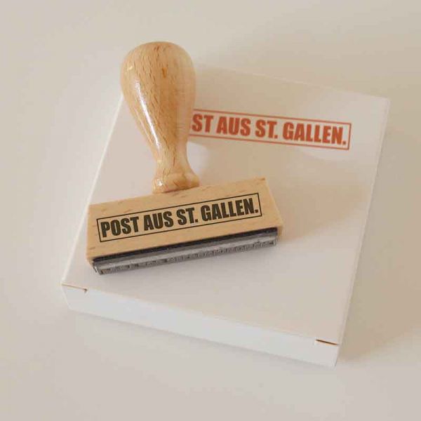 Stempel POST AUS ST. GALLEN.